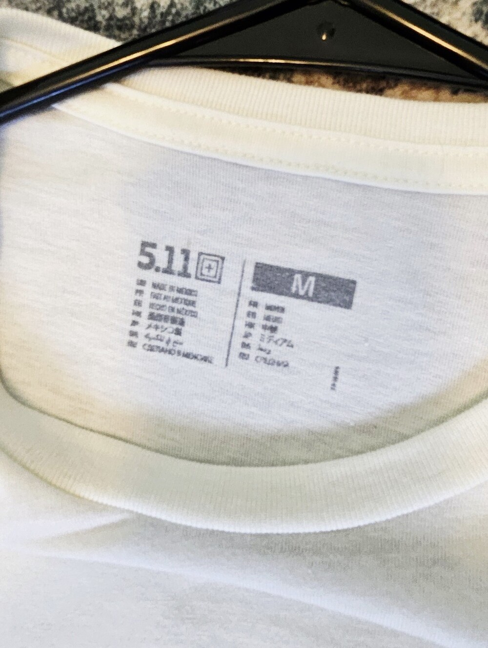 5.11 Tactical "Always Be Ready" Graphic T-Shirt – Size M – White - Picture 6 of 7